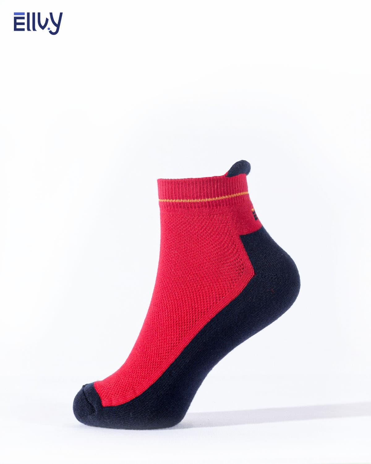 Crimson Blaze Ankle Socks